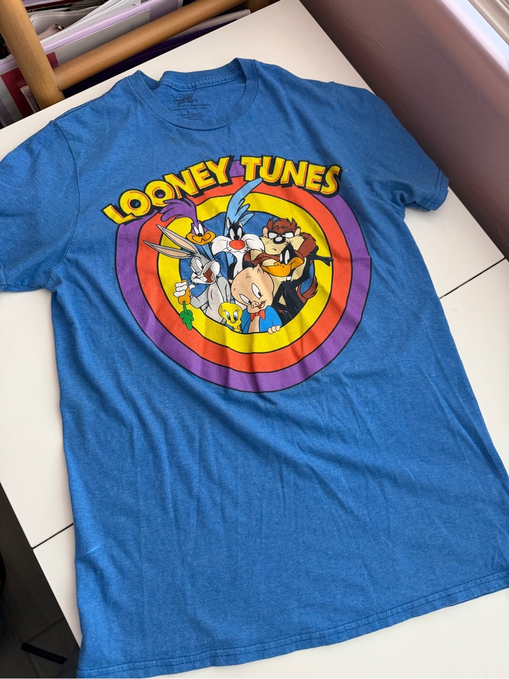 Warner Bros. Looney Tunes Kids Royal Blue Graphic Tee